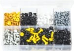 Assortment Box of Number Plate Fasteners | AB62 | 240 Pairs