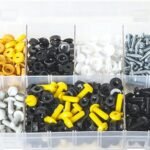 Assortment Box of Number Plate Fasteners | AB62 | 240 Pairs