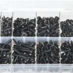 Self-Tapping Screws Flanged - Pozi Black | AB71 | 700 Pieces