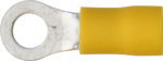 Yellow Insulated Terminals - Rings | ET24