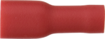 Red Insulated Terminals - Push-on Females, Fully Insulated | ET45
