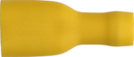Yellow Insulated Terminals - Push-on Females, Fully Insulated | ET49