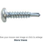 Self-Drilling Screws, Pan Head - PHILLIPS | HPD8/6 | Pack of 200