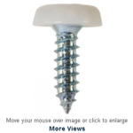 Number Plate Fasteners | NP17 | Pack of 100 | Colour Yellow | Size 4.8 x 18 mm