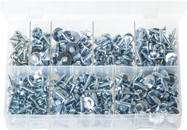 Assortment Box of Sheet Metal Screws with Captive Washers | AB132 | 300 Pieces - Image 2