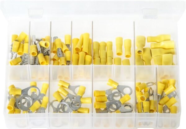 Assortment Box of Terminals Insulated - Yellow | AB162 - Image 2