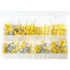 Assortment Box of Terminals Insulated – Yellow | AB162