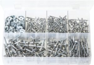 POP AVDEL ‘Avex’ Multi-grip Rivets with Washers | AB48N