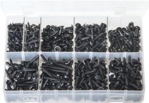 Self-Tapping Screws Flanged – Pozi Black | AB71 | 700 Pieces