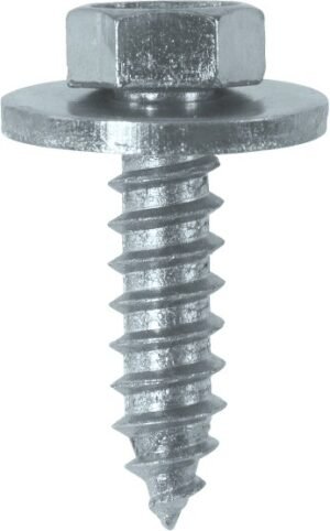 Sheet Metal Screws with Captive Washer | AS23 | Pack of 100