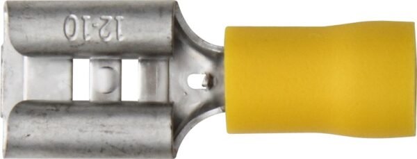 Yellow Insulated Terminals - Push-on Females | ET12 - Image 3