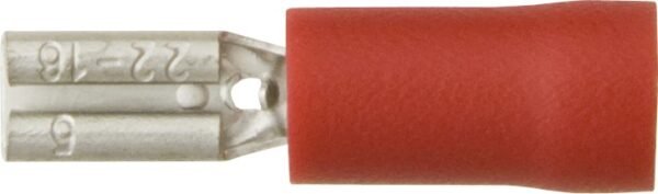 Red Insulated Terminals - Push-on Females | ET6 - Image 2