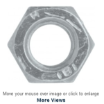 Steel Nuts | HSN26 | Pack of 100 | Size M12